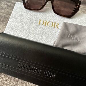 Christian Dior Brown Sunglasses